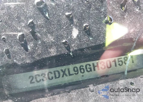 2016 Dodge Charger Srt Hellcat from USA, damaged, VIN 2C3CDXL96GH301581